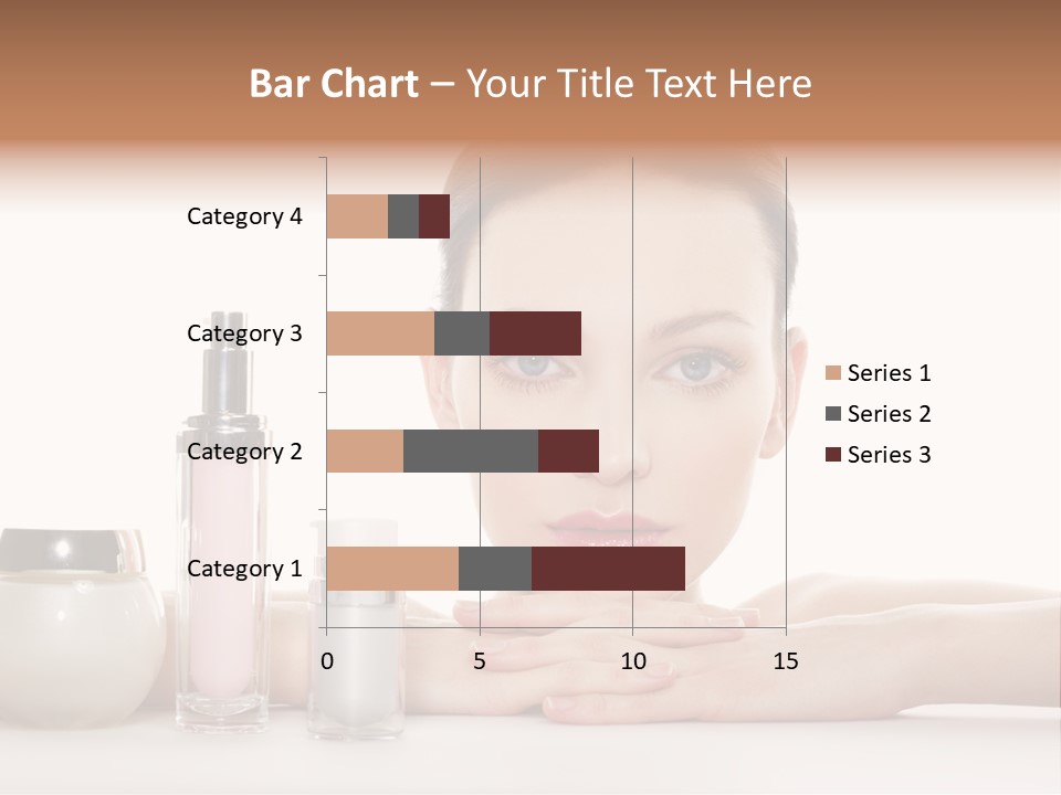 Lady Bottle  PowerPoint Template