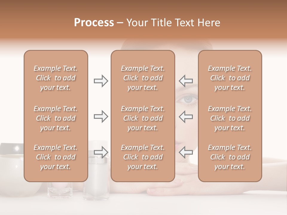 Lady Bottle  PowerPoint Template