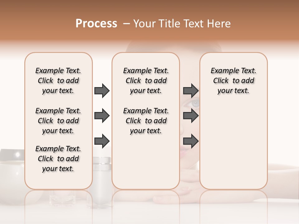 Lady Bottle  PowerPoint Template