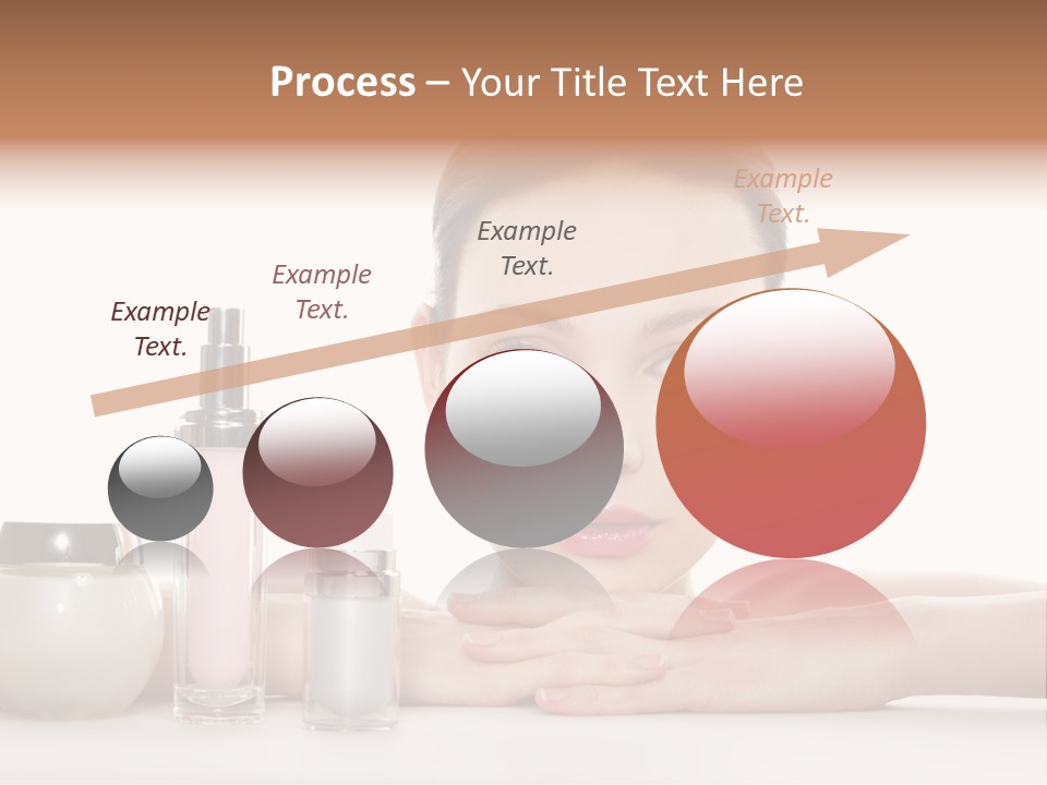 Lady Bottle  PowerPoint Template