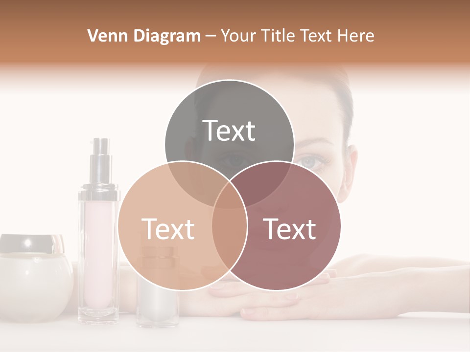 Lady Bottle  PowerPoint Template