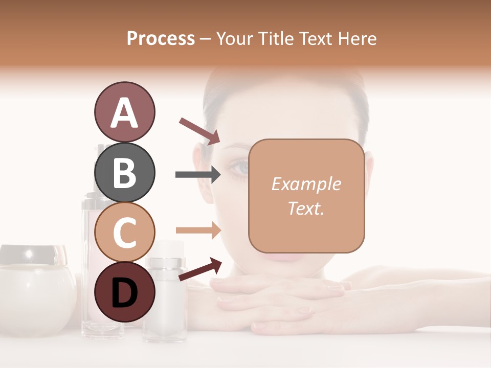 Lady Bottle  PowerPoint Template