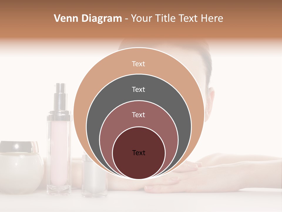 Lady Bottle  PowerPoint Template