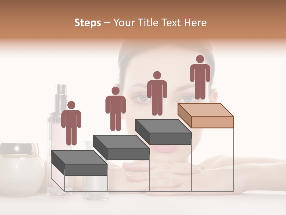 Lady Bottle  PowerPoint Template