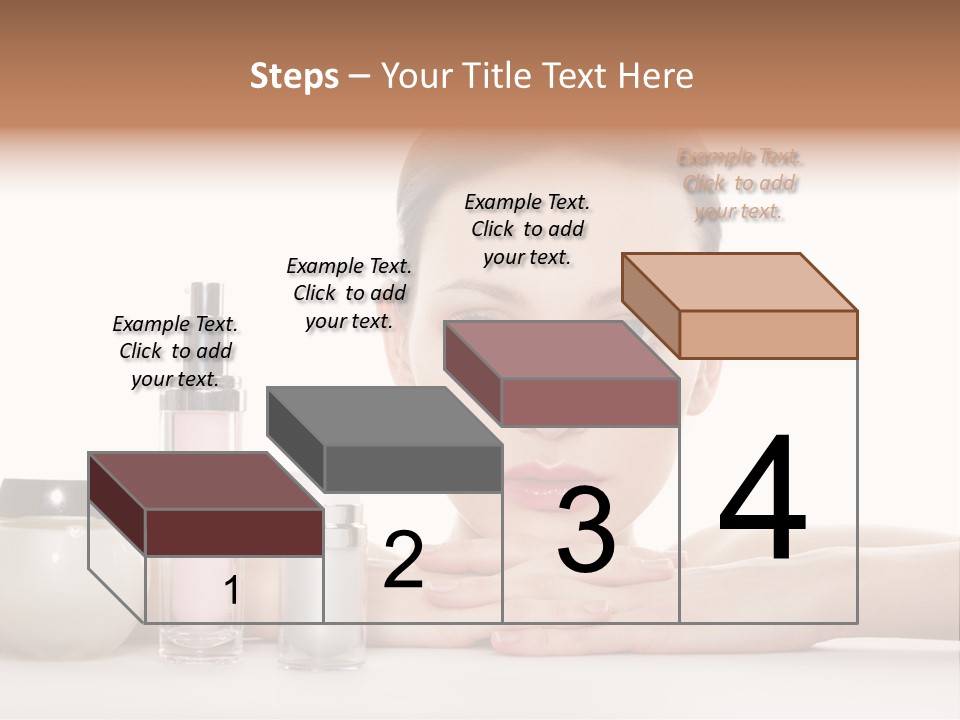 Lady Bottle  PowerPoint Template