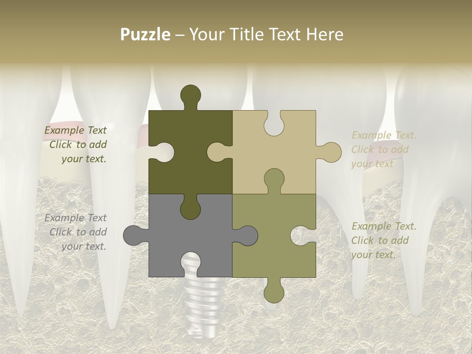 Teamwork Room Communication PowerPoint Template