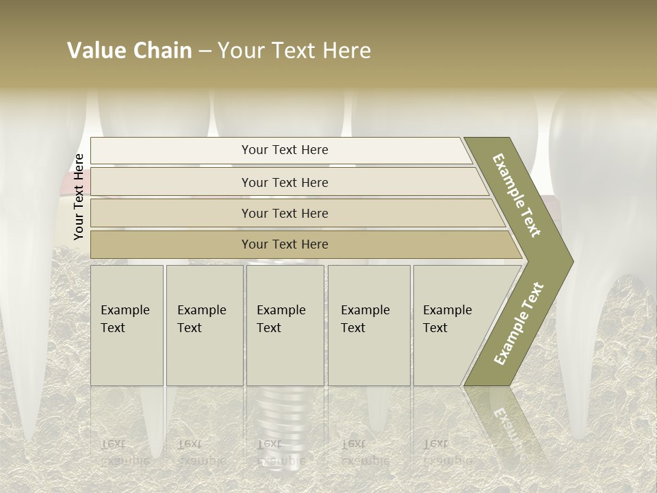 Teamwork Room Communication PowerPoint Template