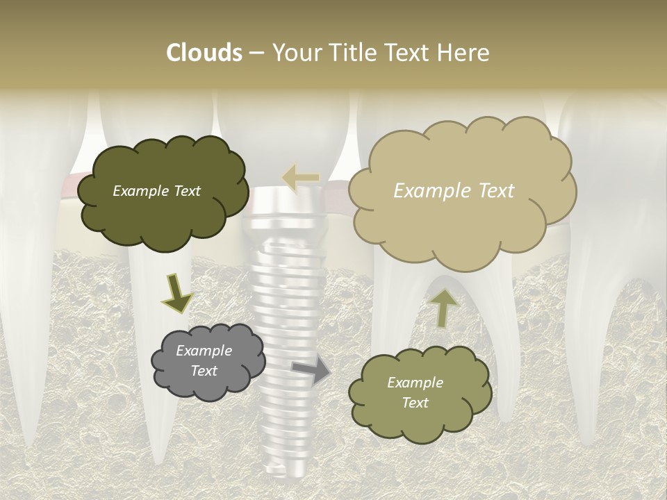Teamwork Room Communication PowerPoint Template