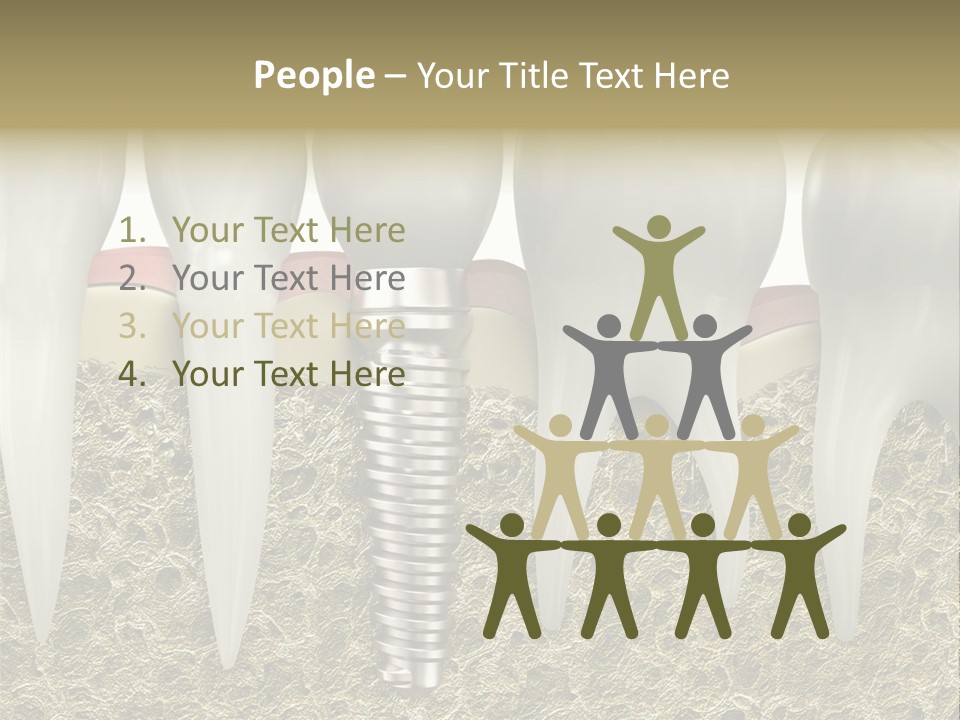 Teamwork Room Communication PowerPoint Template