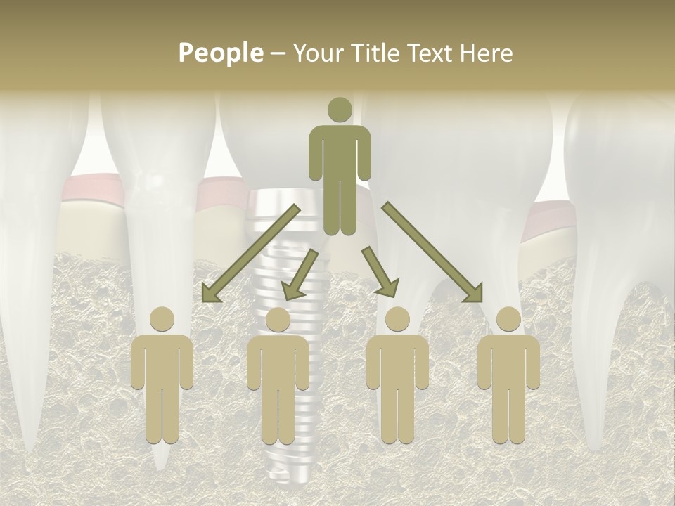 Teamwork Room Communication PowerPoint Template