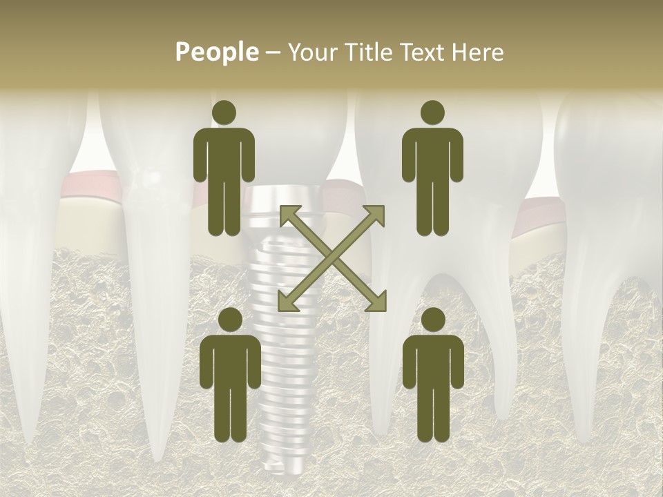 Teamwork Room Communication PowerPoint Template