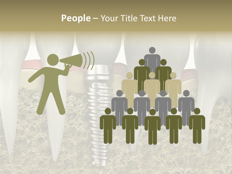 Teamwork Room Communication PowerPoint Template