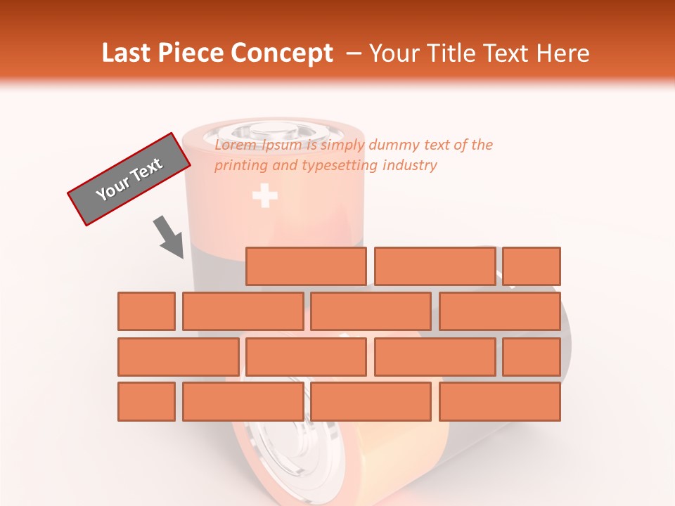 Battery Watt Fuel PowerPoint Template