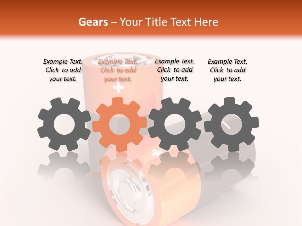 Battery Watt Fuel PowerPoint Template