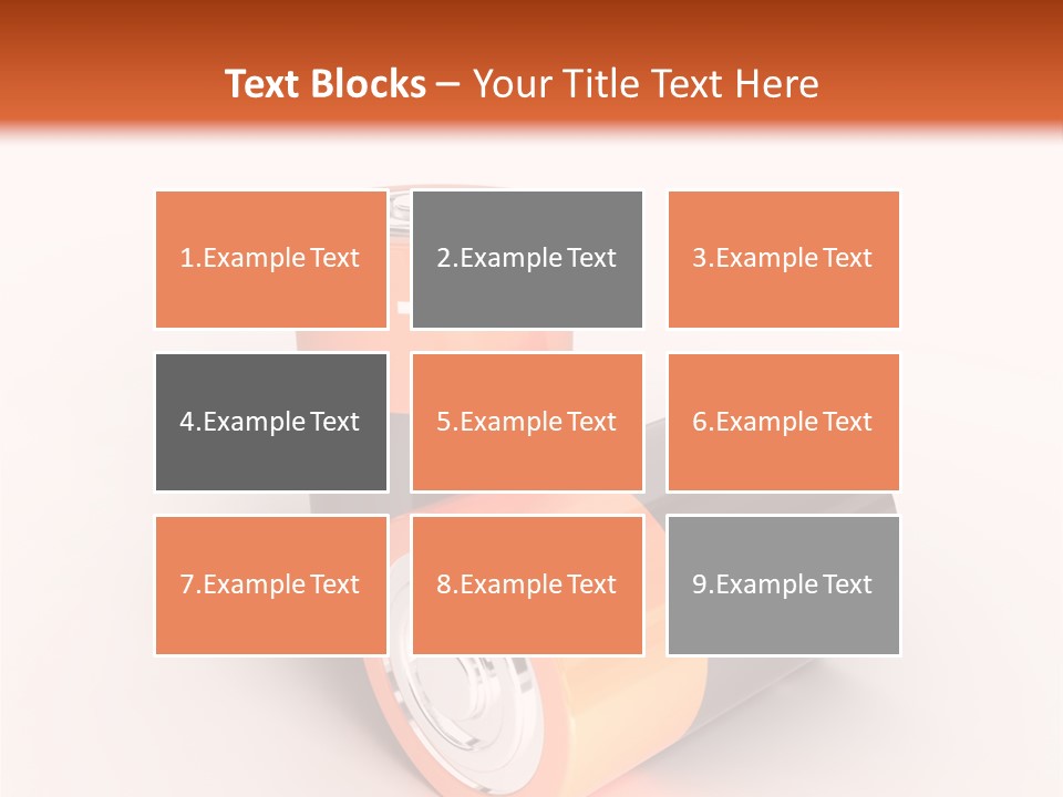 Battery Watt Fuel PowerPoint Template