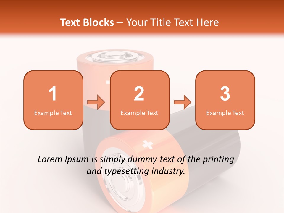 Battery Watt Fuel PowerPoint Template