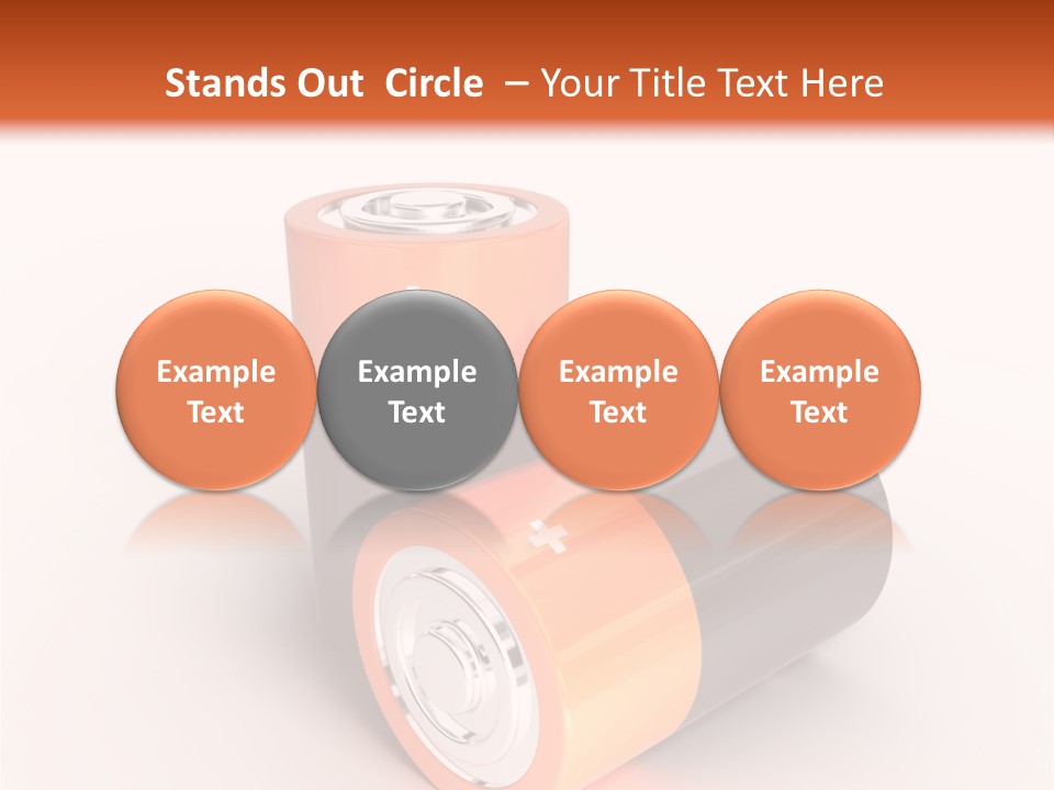 Battery Watt Fuel PowerPoint Template