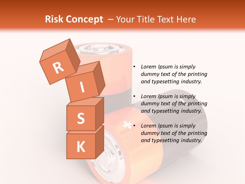 Battery Watt Fuel PowerPoint Template
