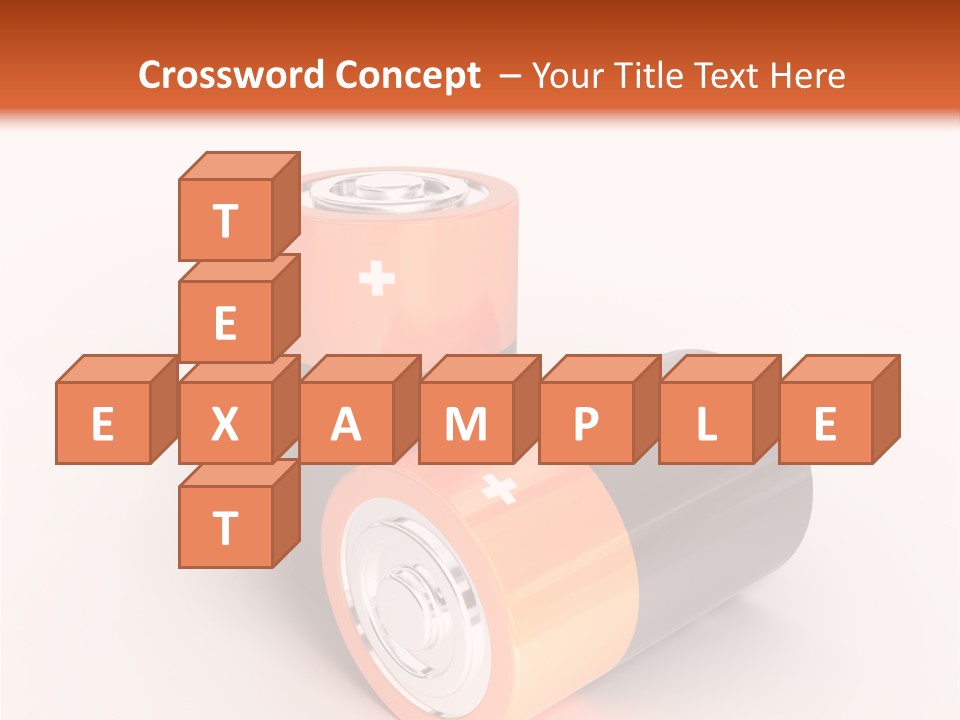 Battery Watt Fuel PowerPoint Template