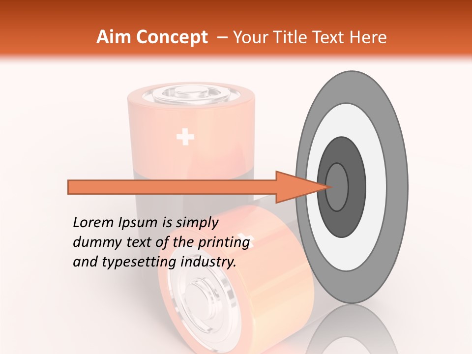 Battery Watt Fuel PowerPoint Template