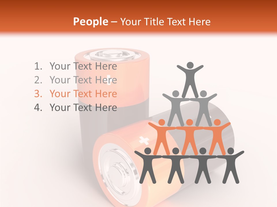 Battery Watt Fuel PowerPoint Template