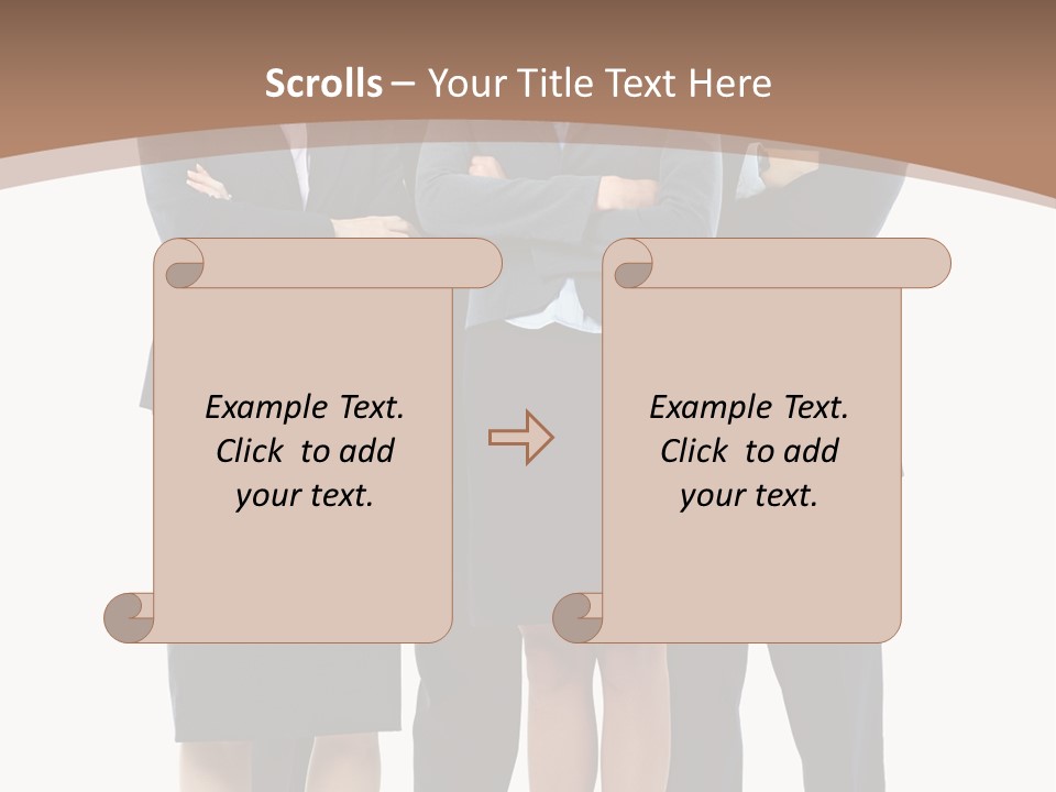 Education Smiling Girl PowerPoint Template