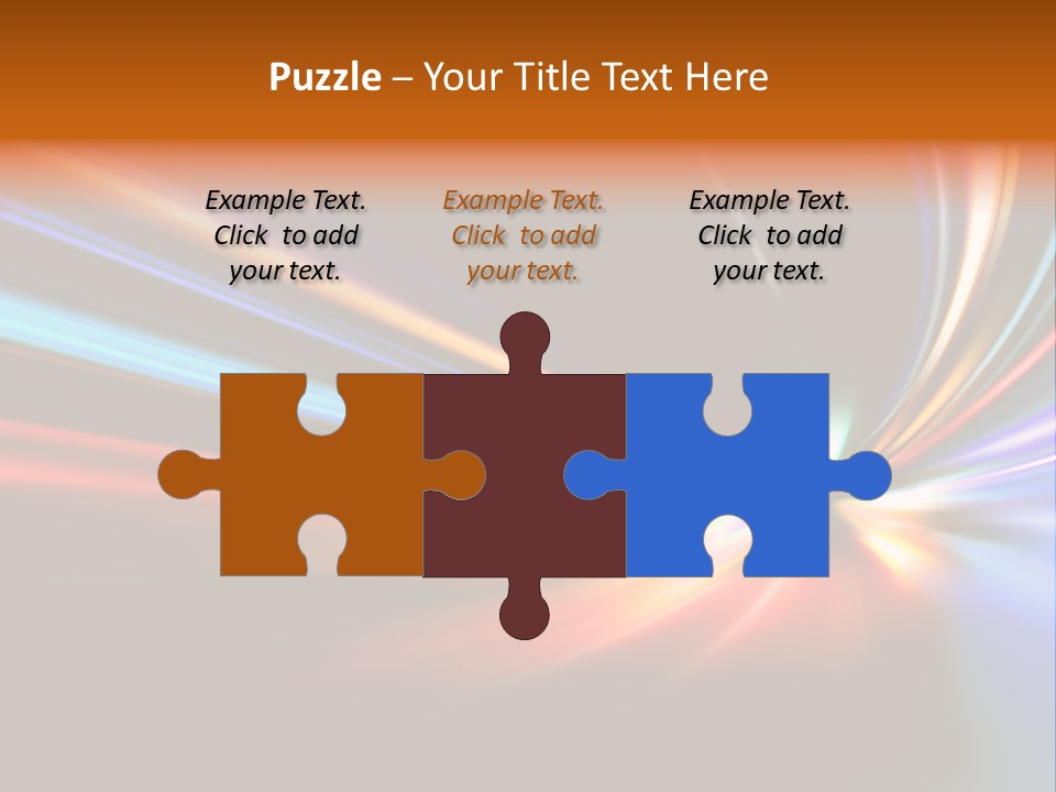 Industrial Yellow Lamp PowerPoint Template