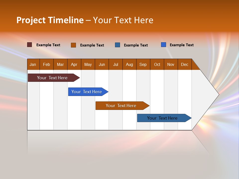 Industrial Yellow Lamp PowerPoint Template