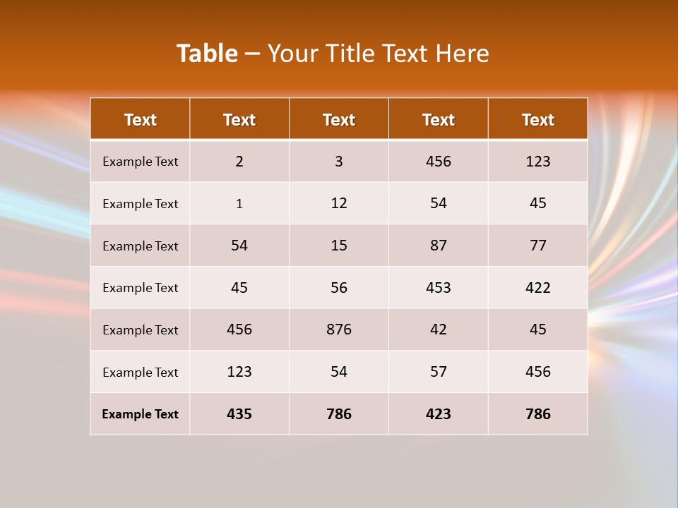Industrial Yellow Lamp PowerPoint Template