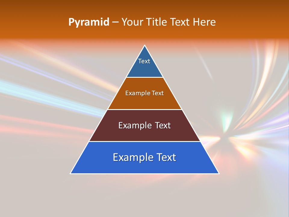 Industrial Yellow Lamp PowerPoint Template