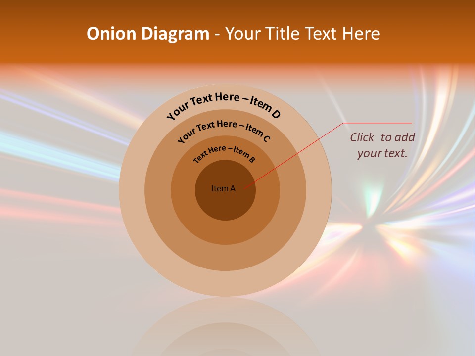 Industrial Yellow Lamp PowerPoint Template
