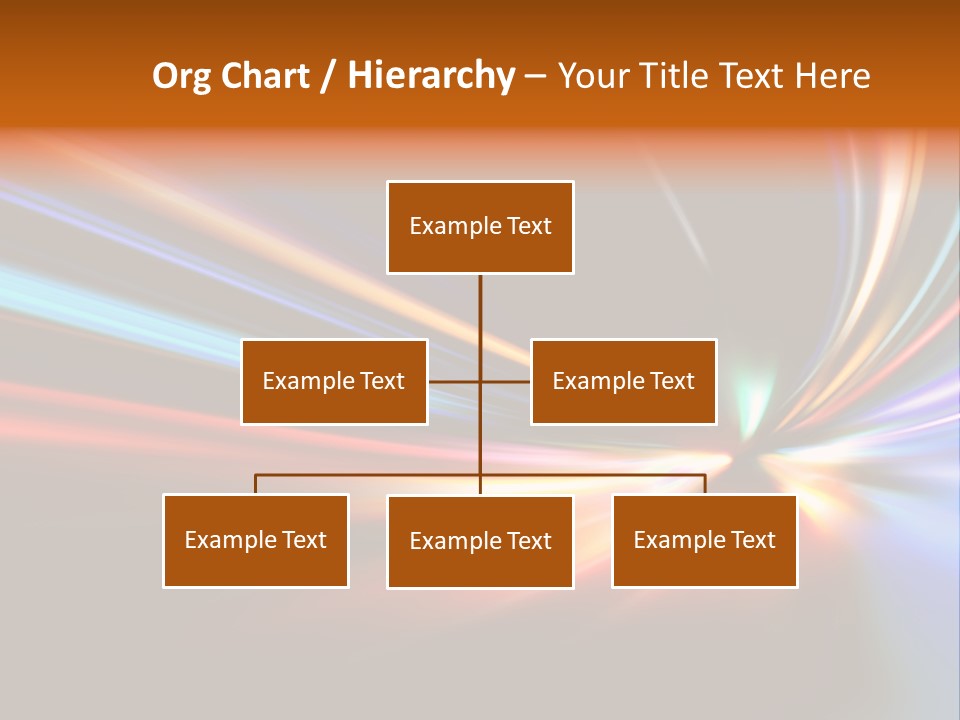 Industrial Yellow Lamp PowerPoint Template