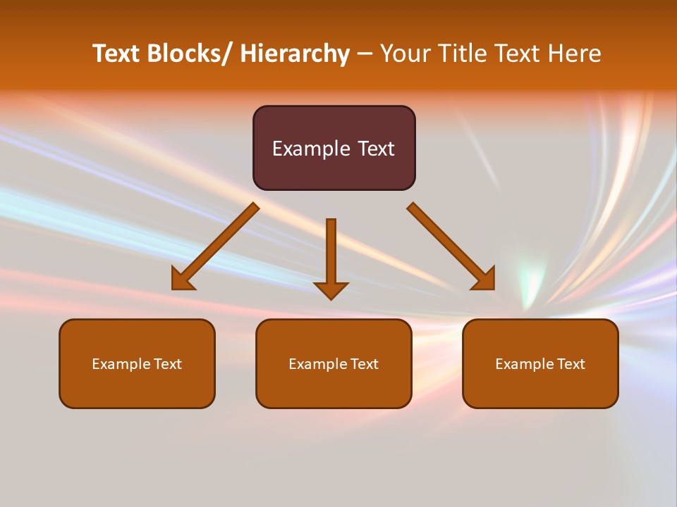 Industrial Yellow Lamp PowerPoint Template