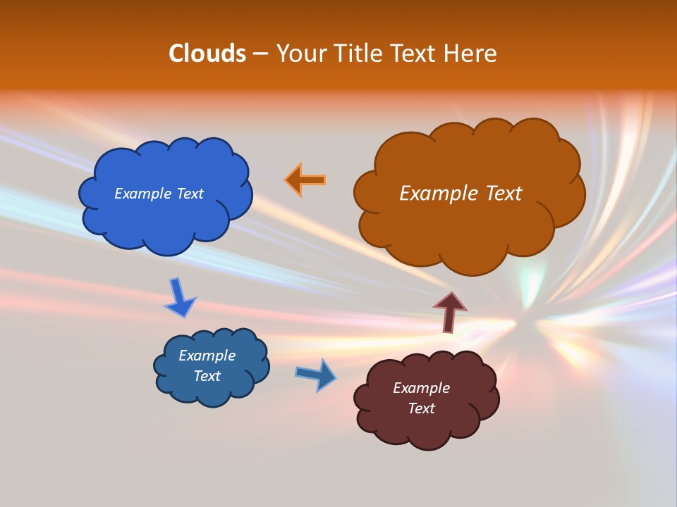 Industrial Yellow Lamp PowerPoint Template