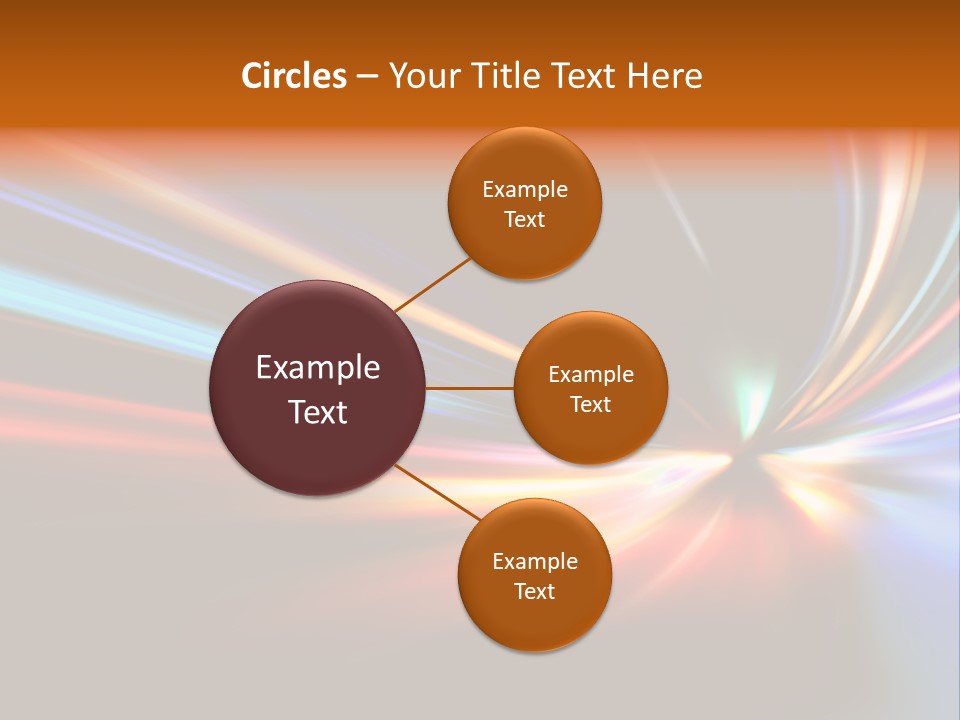 Industrial Yellow Lamp PowerPoint Template