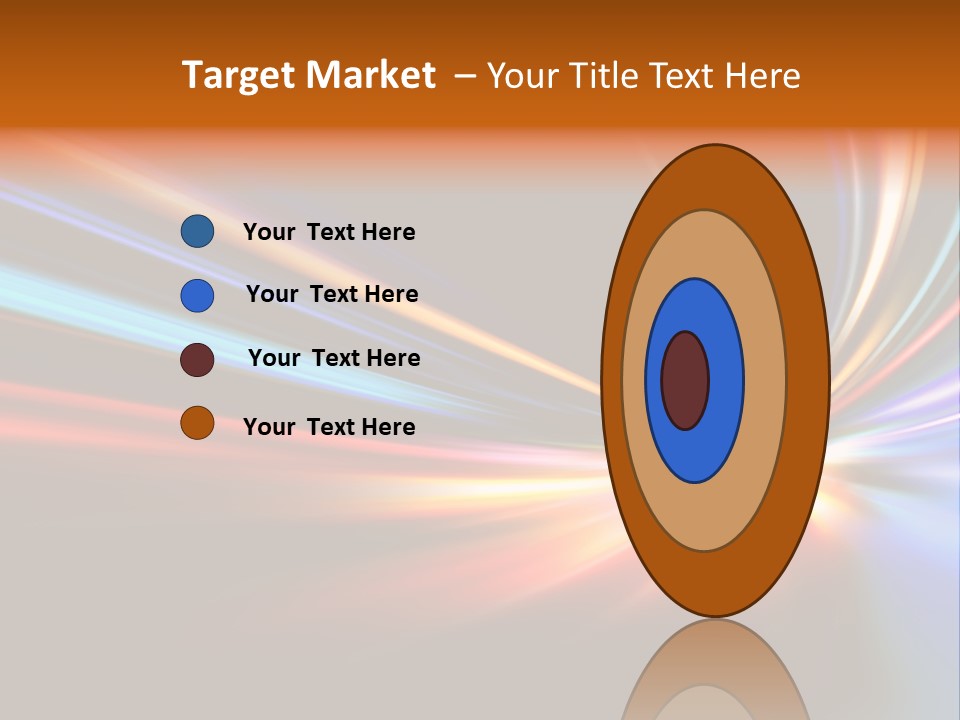 Industrial Yellow Lamp PowerPoint Template