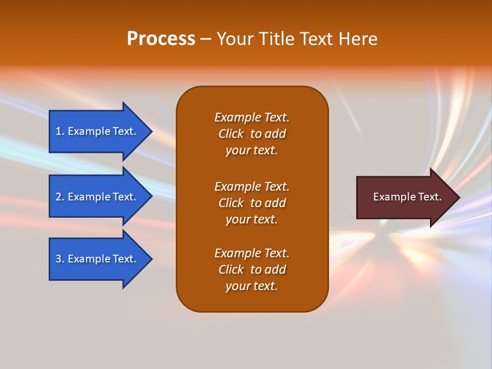 Industrial Yellow Lamp PowerPoint Template