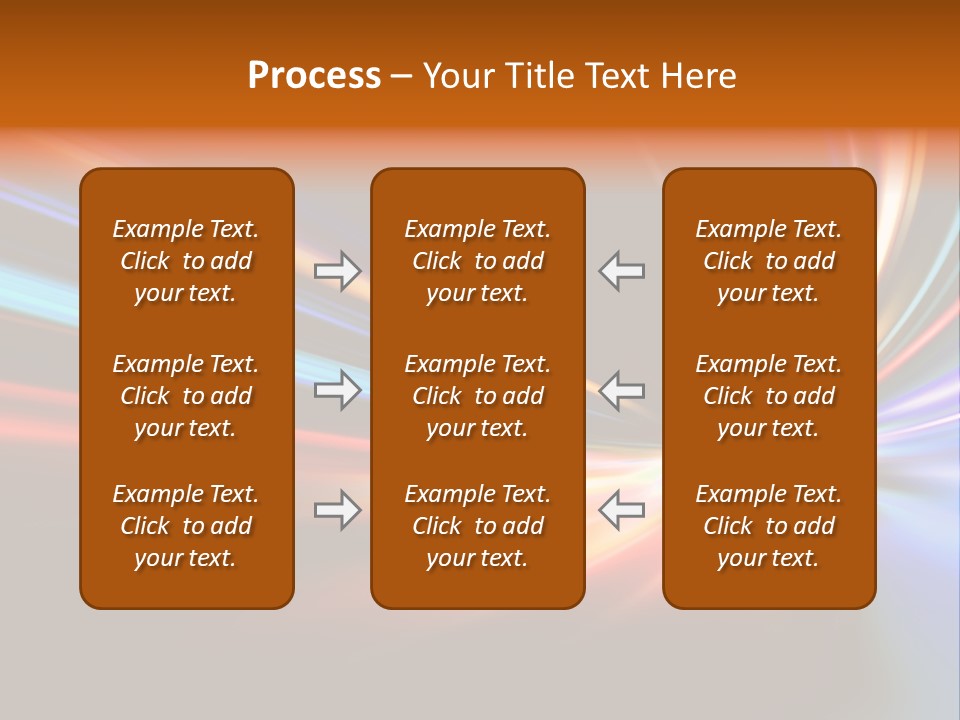 Industrial Yellow Lamp PowerPoint Template