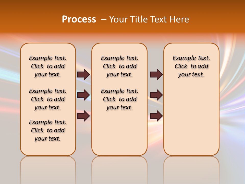 Industrial Yellow Lamp PowerPoint Template