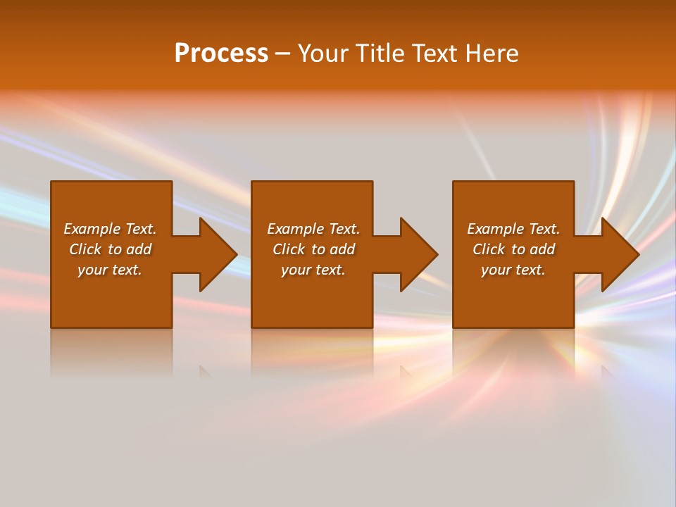 Industrial Yellow Lamp PowerPoint Template