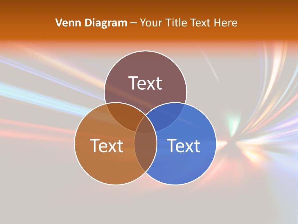 Industrial Yellow Lamp PowerPoint Template