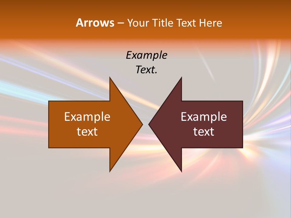 Industrial Yellow Lamp PowerPoint Template
