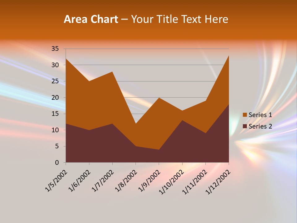 Industrial Yellow Lamp PowerPoint Template