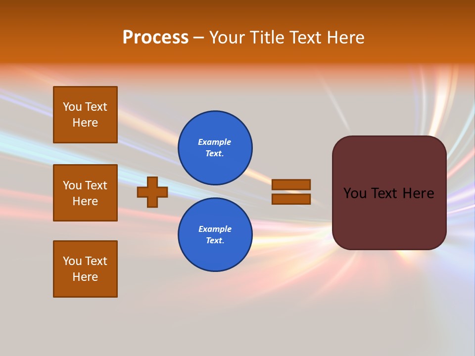 Industrial Yellow Lamp PowerPoint Template