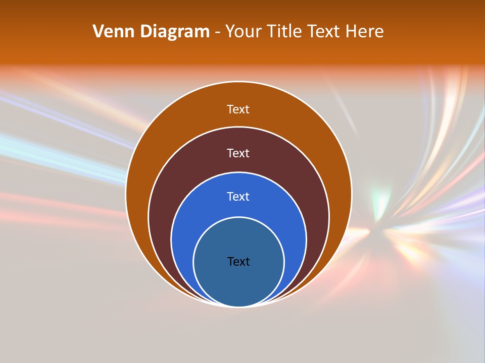Industrial Yellow Lamp PowerPoint Template