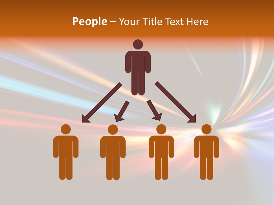 Industrial Yellow Lamp PowerPoint Template