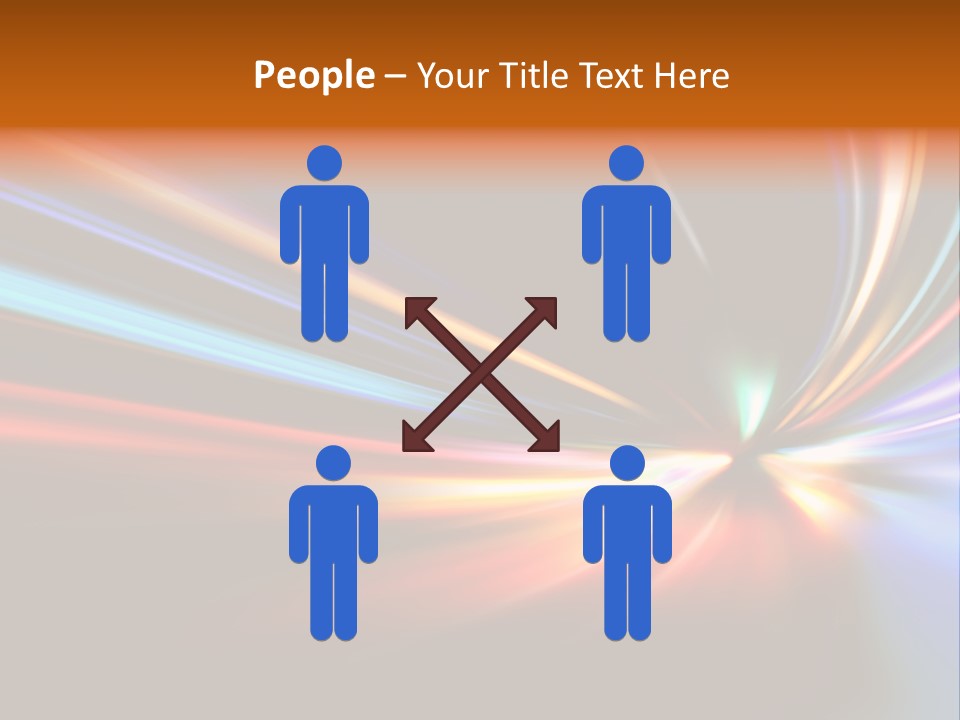 Industrial Yellow Lamp PowerPoint Template