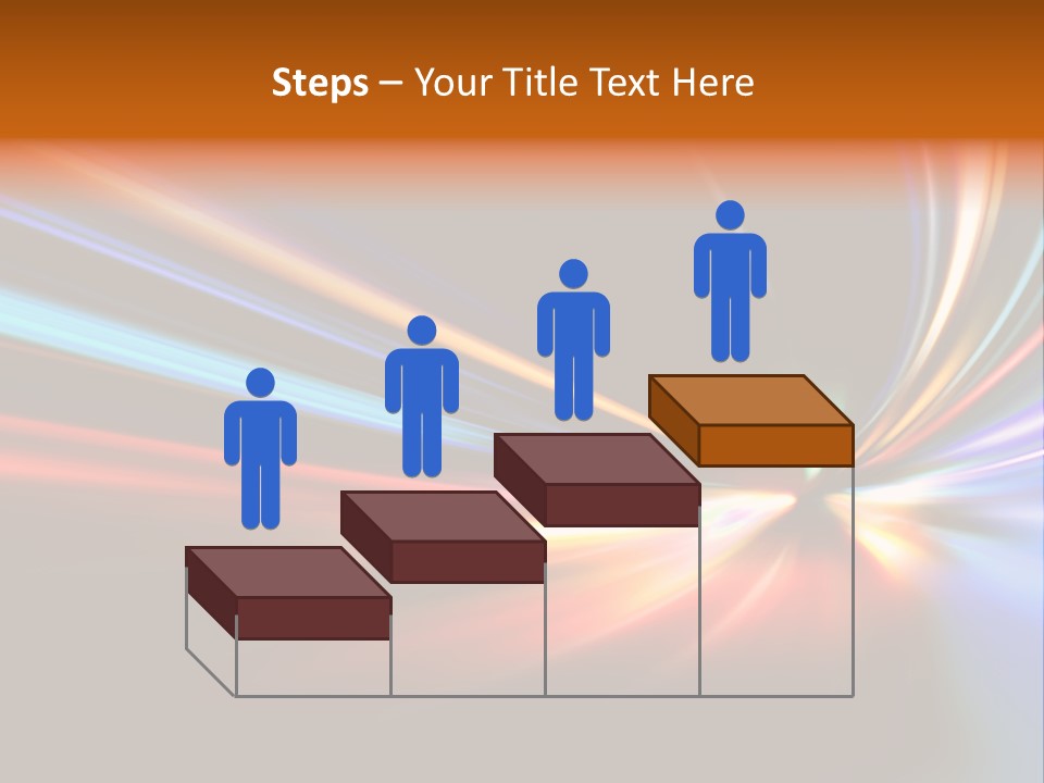 Industrial Yellow Lamp PowerPoint Template