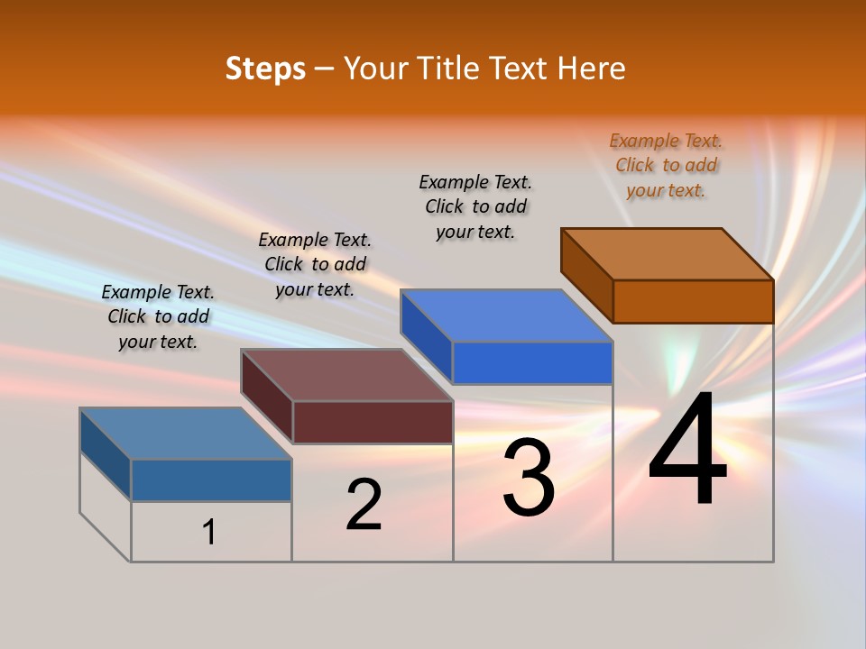Industrial Yellow Lamp PowerPoint Template