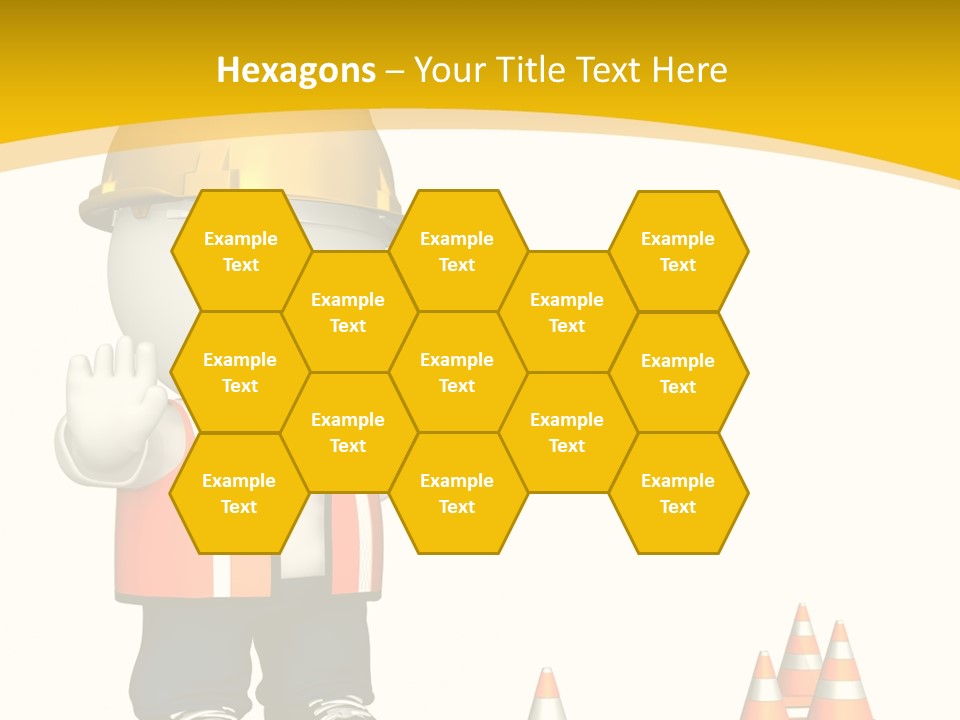 Isolated Rendered Guy PowerPoint Template